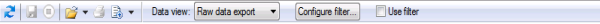 Dashboard control toolbar